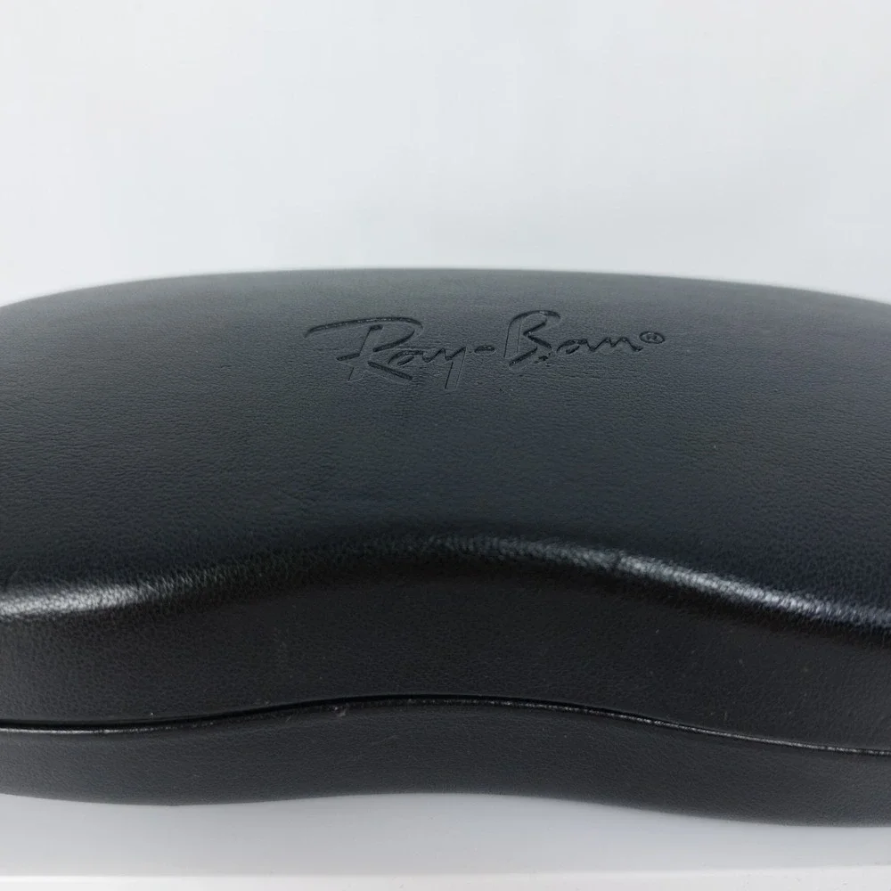 Ray-Ban Black Hard Side Aviator Clamshell Eyeglass Sunglass 6.5